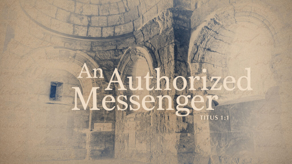 An Authorized Messenger